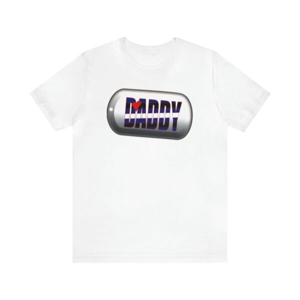Daddy | Unisex Jersey Tee - Image 3