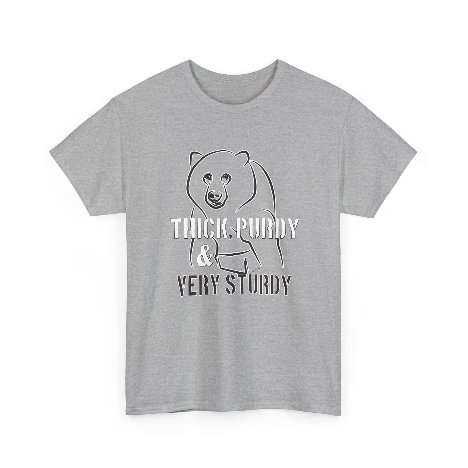 Thick, Purdy & Very Sturdy - Graphic Tee - Image 11