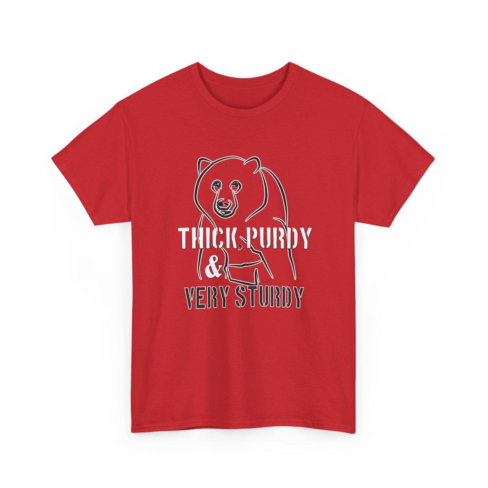 Thick, Purdy & Very Sturdy - Graphic Tee - Image 5