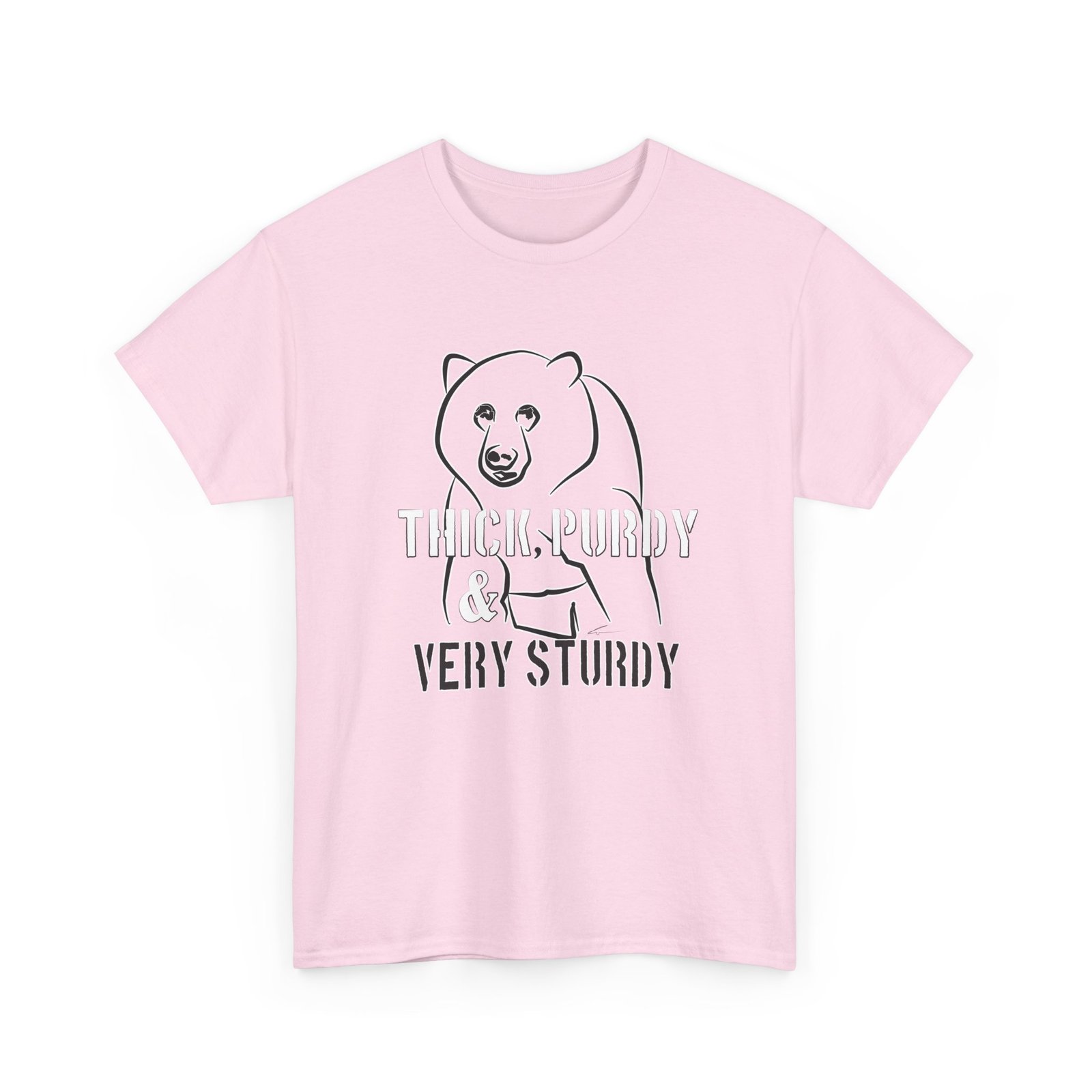 Thick, Purdy & Very Sturdy - Graphic Tee - Image 3