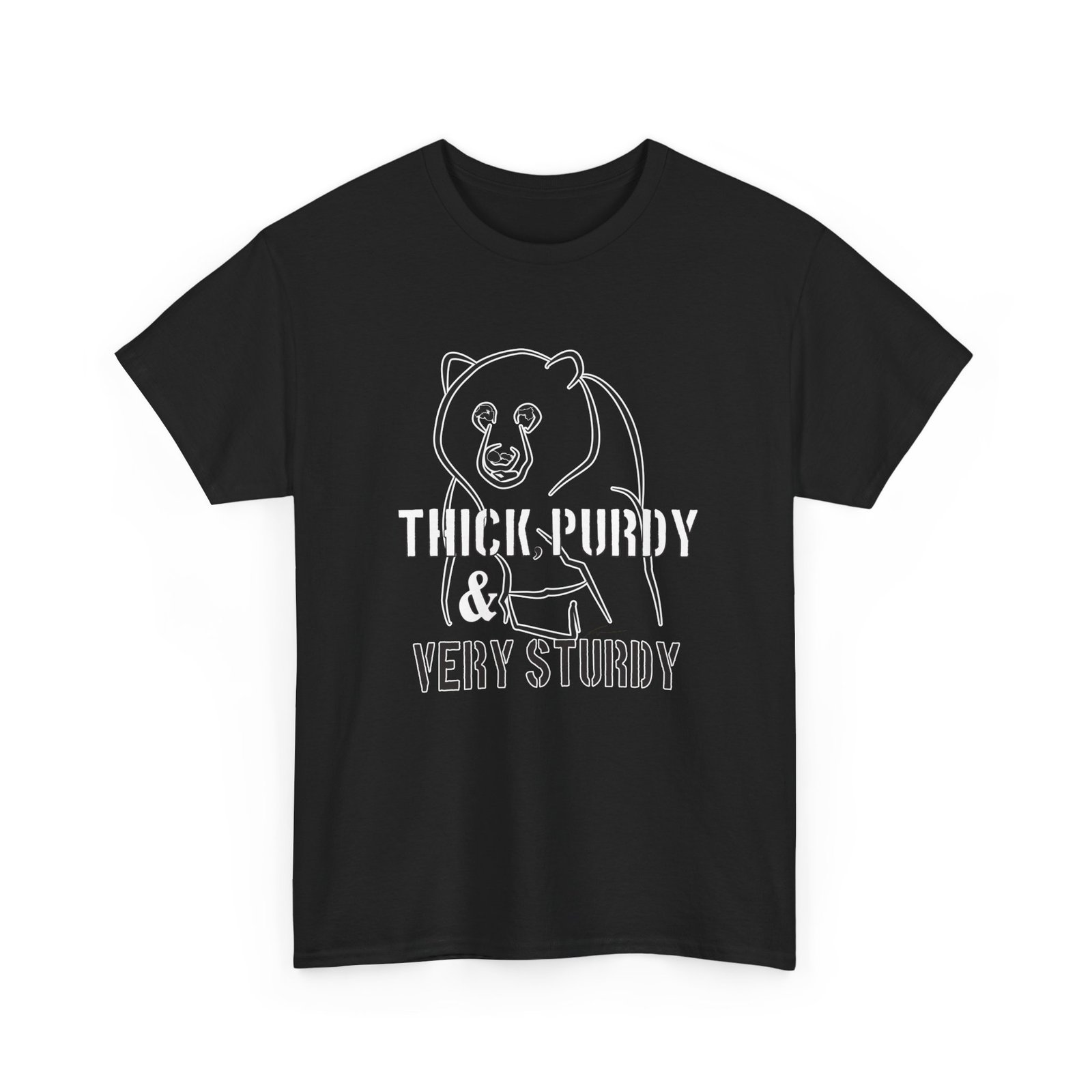Thick, Purdy & Very Sturdy - Graphic Tee - Image 4
