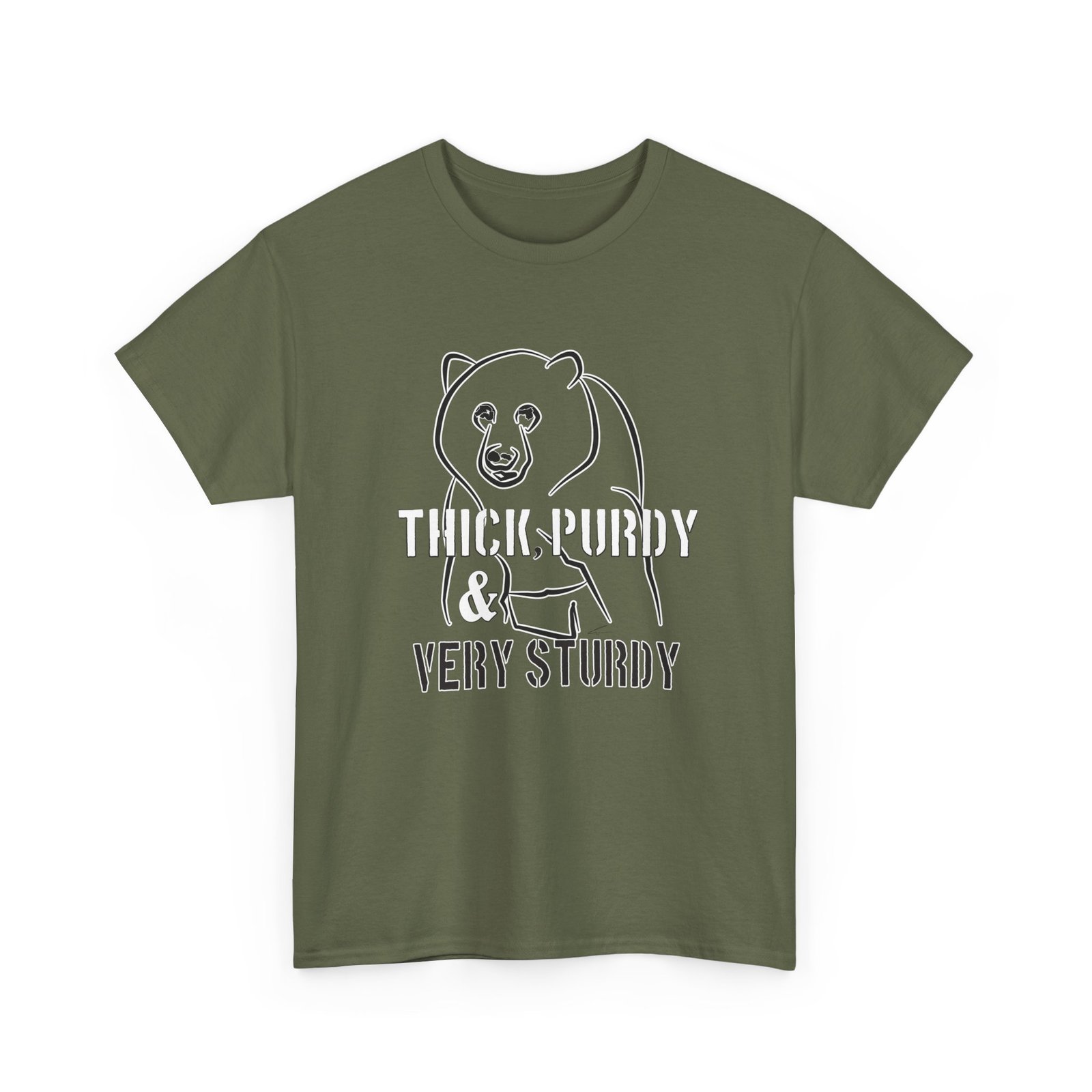 Thick, Purdy & Very Sturdy - Graphic Tee - Image 2